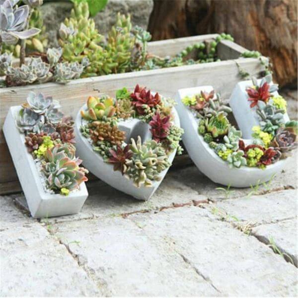 Cement Silicone Molds for DIY Planters