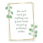 Free Inspirational Quote Printables - Colorful Craft Corner