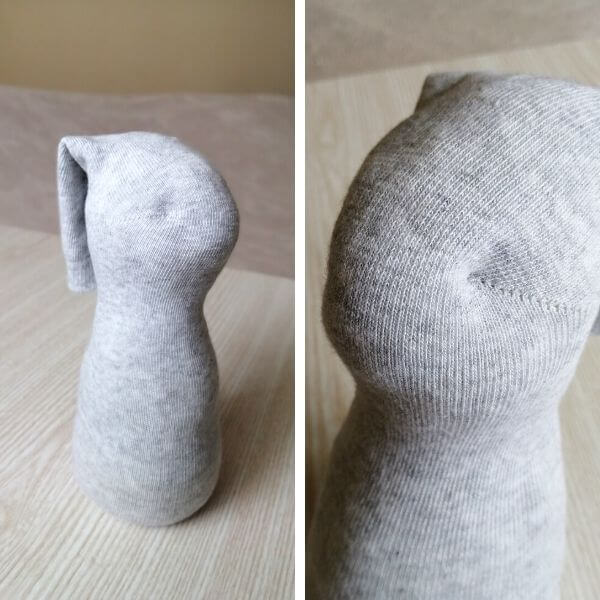 DIY sock rabbit