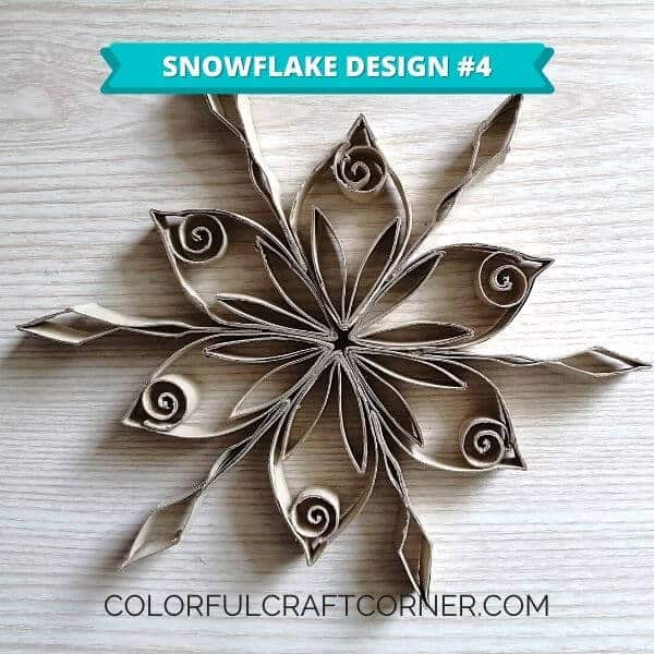 DIY Snowflake ornament
