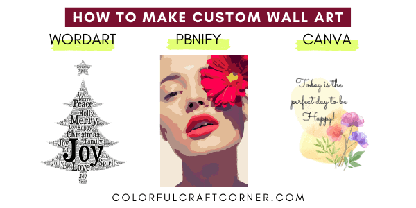 How to make custom wall art
