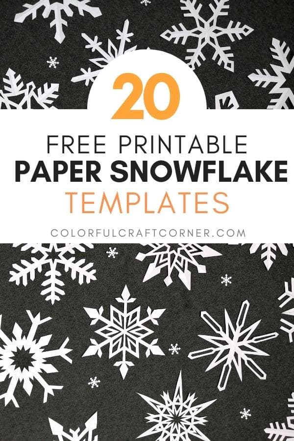 free printable paper snowflake templates